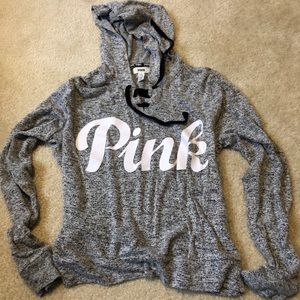 Vs pink soft hoodie